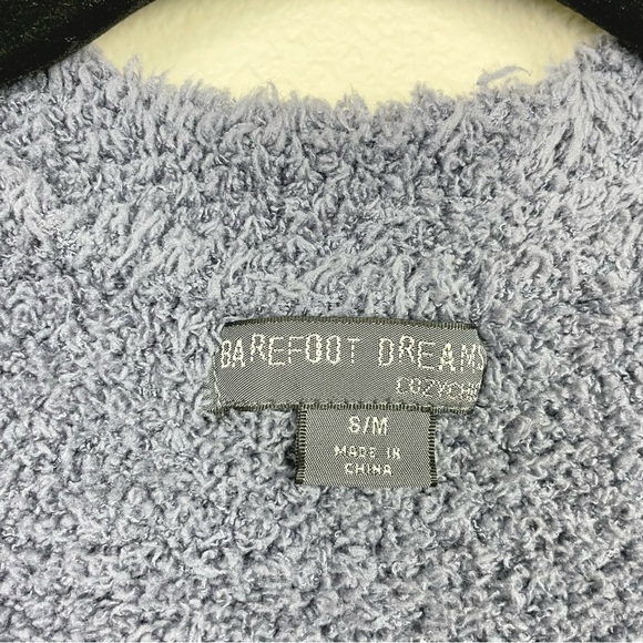 Barefoot Dreams Women’s Medium Cozy Chic Knit Open Front Cardigan Sweater Purple - Picture 3 of 16